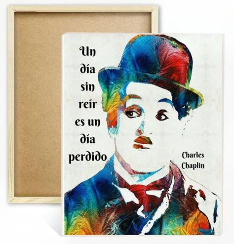 Pintura diamante Chaplin CON BASTIDOR 30X40 Diamond painting-0