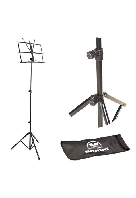 Atril de Partitura con Funda Hondo HOW-1/BK Plegable PB-F3-2
