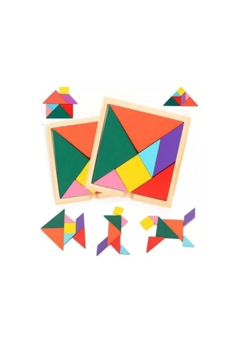 Tangram Juego Madera Didáctico Niñas Niños PB-C1-2