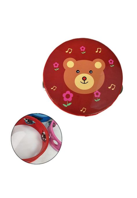 Pandero musical infantil diseño de oso PB-C8-3
