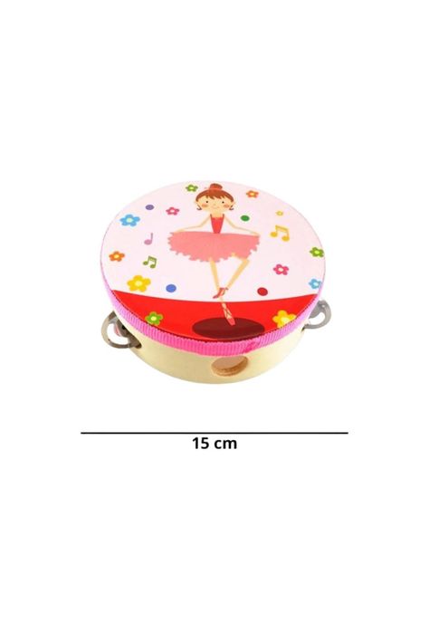 Pandero musical infantil de bailarina PB-C8-2
