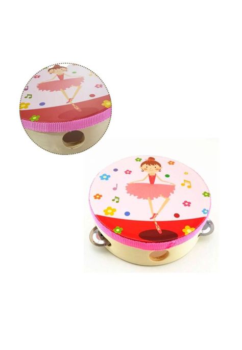 Pandero musical infantil de bailarina PB-C8-1