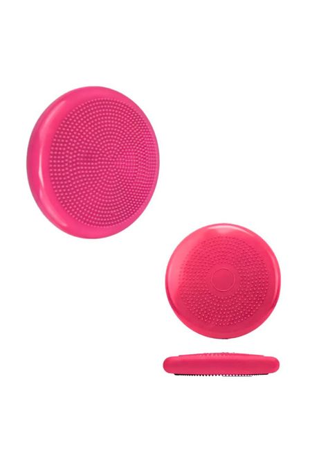 Medio Balon para Propiocepcion Bosu Equilibrio Yoga Fucsia  PA-K2E5-1