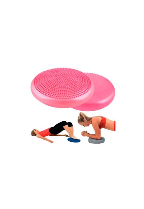 Medio Balon para Propiocepcion Bosu Equilibrio Yoga Fucsia  PA-K2E5-2