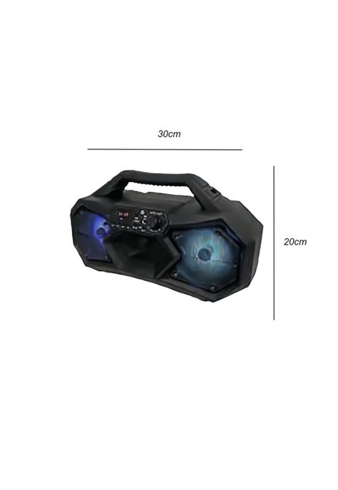 Parlante Portatil Con  Bluetooth Y Luces Kts-1127  PB-E2E3-2
