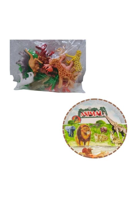 Animales de la selva set de diferentes figuras PB-C12-0