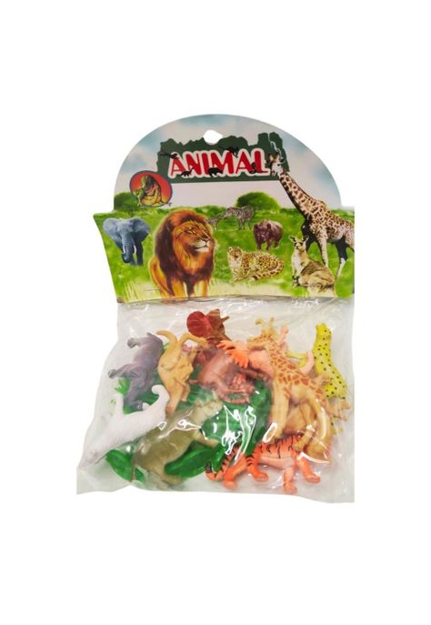 Animales de la selva set de diferentes figuras PB-C12-2