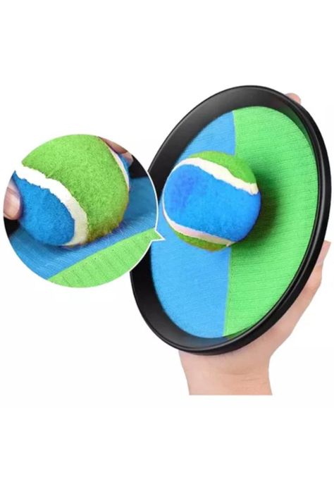 Juego de playa, lanzar y atrapar disco con velcro  PB-C12-1