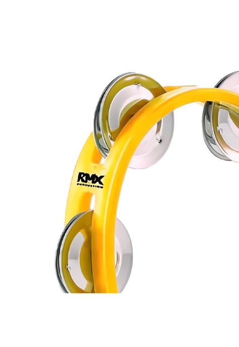 Mini Pandero Media Luna Amarillo Rmx  PA-G3E4-1