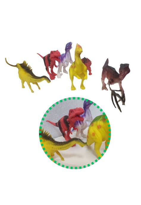 Set de 6 dinosaurio de juguete diferentes diseños PB-C12-2