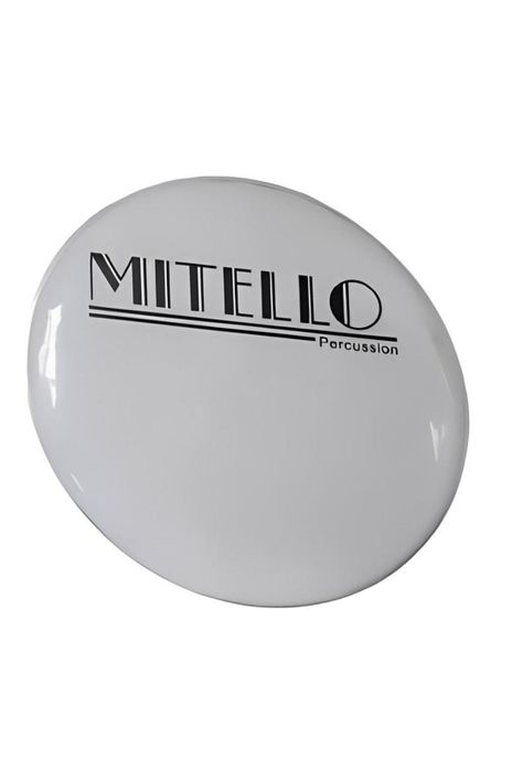 Parche Batidor Bordonero Blanco Mitello 14"  PA-H3E1-1