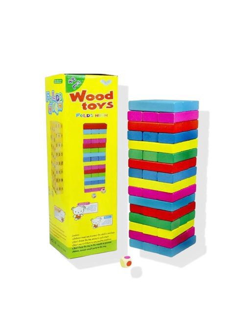 Torre de Colores de madera con 48 piezas PB-C3-0