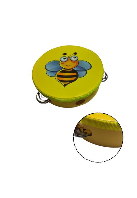Pandero musical infantil de abeja PB-C8-0