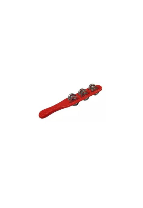 Sonajero de Plástico Rojo Doble Hilera   PA-H5E3-2