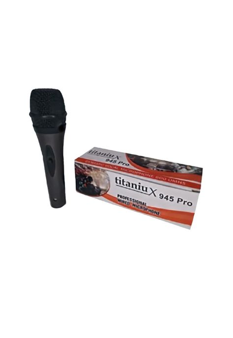 Micrófono Mano Dinámico Vocal Titaniux 945  PB-B5E2-2