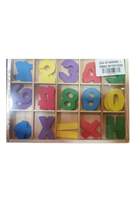 Caja De Números Y Signos Matemáticos PB-C3-2