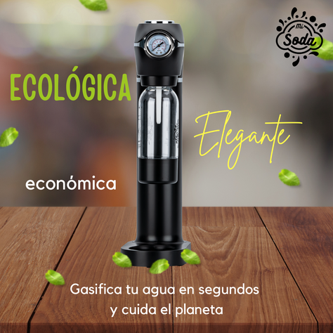 hydros es la máquina para hacer soda y bebidas en casa.-4