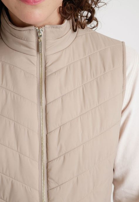 Parka De Mujer Modelo Granizo Color Arena-2