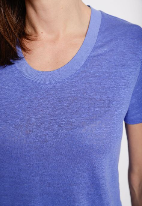 Polera de Mujer Modelo Gantt Color Azul-2