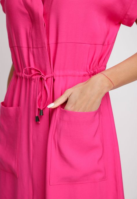 Vestidos De Mujer Melinka Fucsia-2
