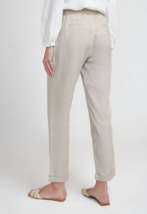 Pantalón de Mujer Modelo Clara Color Arena-1