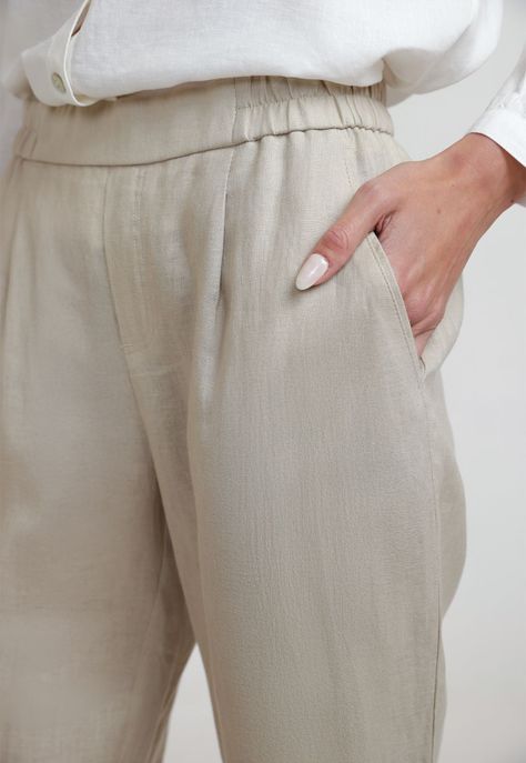 Pantalón de Mujer Modelo Clara Color Arena-2