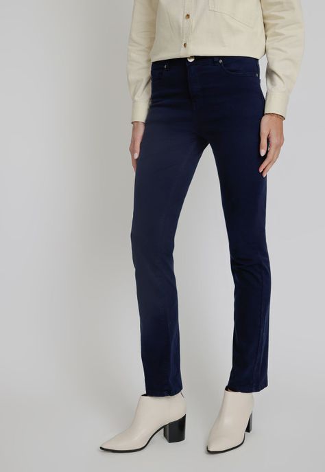 Pantalón De Mujer Ely Azul-0