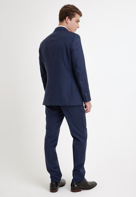 Traje Formal Hombre business azul marino-3