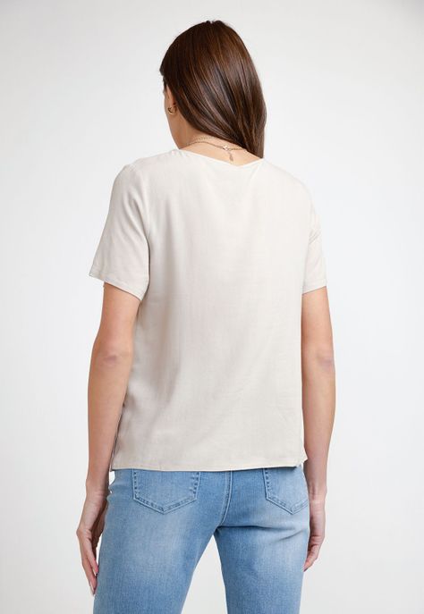 Blusa de Mujer Modelo Garza 24 Color Arena-1