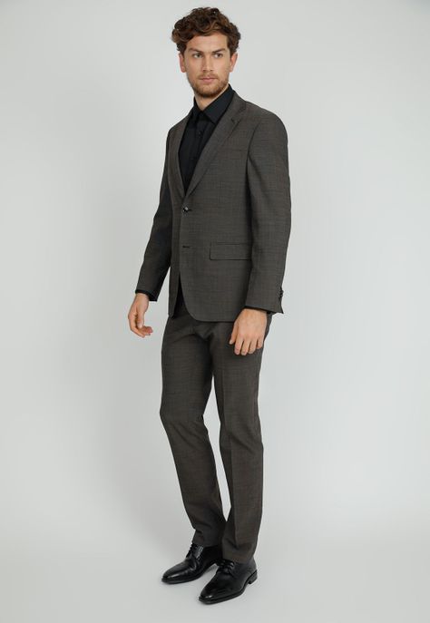 Traje Formal Hombre Slim Fit Executive   Gris marengo-0