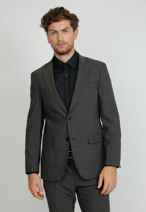 Traje Formal Hombre Slim Fit Executive   Gris marengo-3