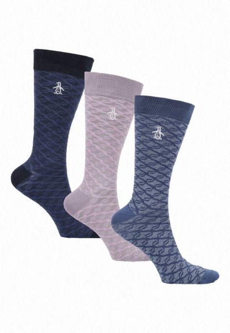 Tri-Pack De Calcetines De Hombre A Rayados-0