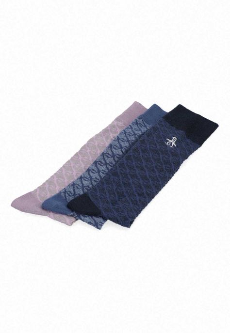 Tri-Pack De Calcetines De Hombre A Rayados-2