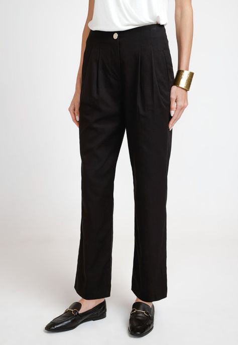 Pantalón de Mujer Modelo Aida Pant Color Negro-0