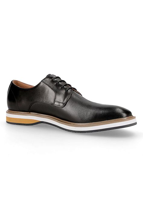 Zapato Formal Cuero Negro-0