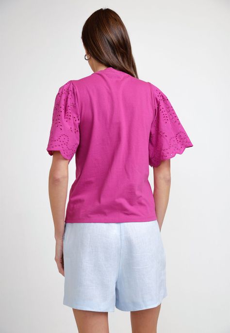 Polera de Mujer Modelo Pascal Color Violeta-1