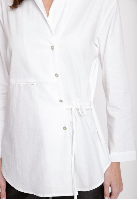 Blusa de Mujer Modelo Aris Color Crudo-2