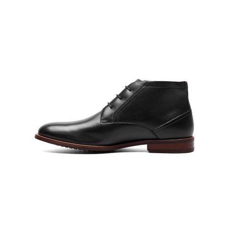 Botines Rucci Plain Toe Chukka Boot Negro-1