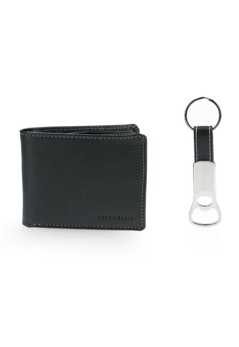Pack Billetera Con Accesorio Negro-1