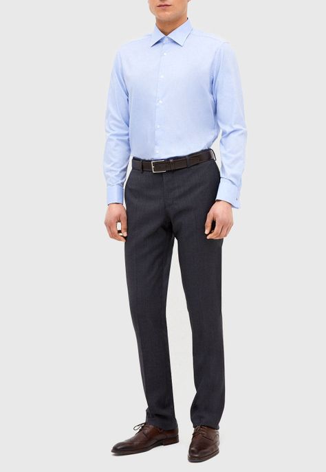 Camisa B. Classic Celeste-3