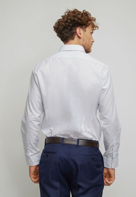 Camisa Non Iron Blanco-1