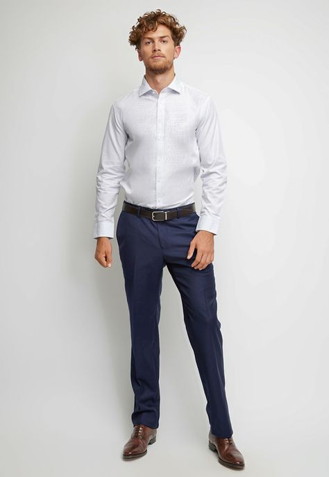 Camisa Non Iron Blanco-3