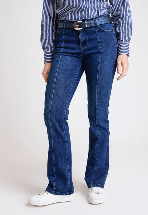 Jeans De Mujer Modelo Zelda Color Indigo-0