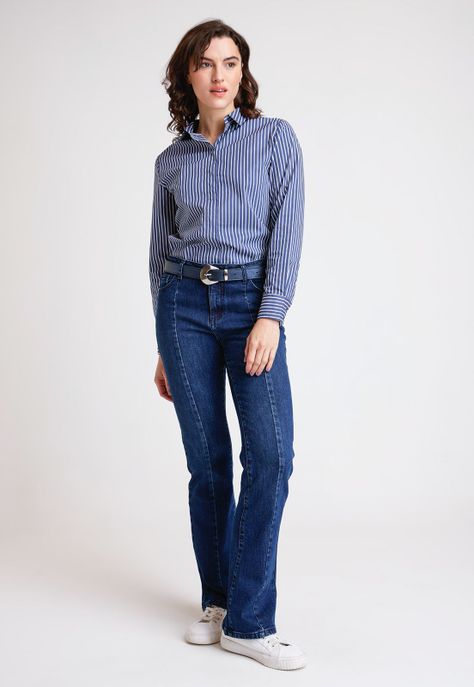 Jeans De Mujer Modelo Zelda Color Indigo-3