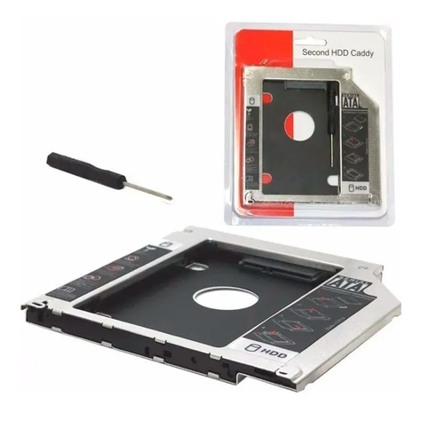 Caddy Adaptador 9.5mm Notebook Sata Hdd Ssd-2