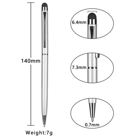 Lápiz Táctil Con Bolígrafo Para Pantallas Touch-3