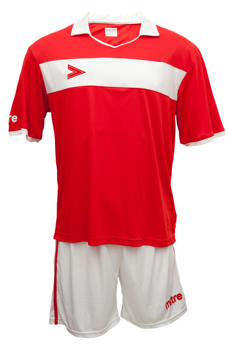 Uniforme Fútbol Mitre London Delta ECO Adulto Rojo-Blanco-0