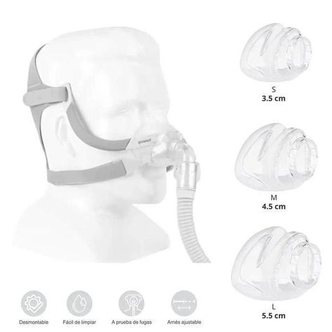 Máscara Nasal Yuwell Yn-03 Talla S-3