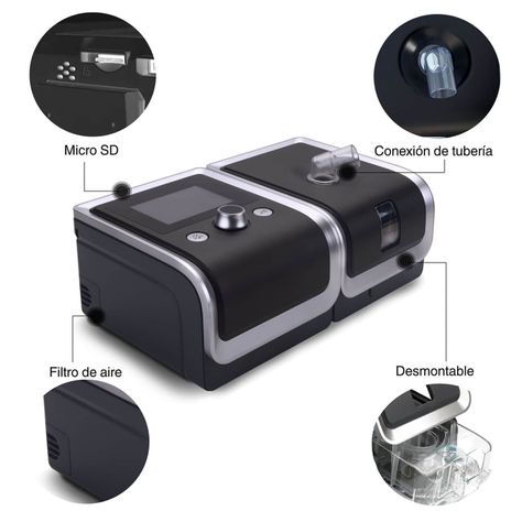 Bipap Ventilador No Invasivo St Y30T Humidificador-1