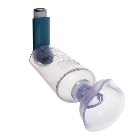 Aerocámara Antibaterial Transparente Able Máscara Adulto-1